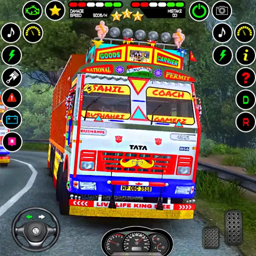 Indian Lorry Truck Game Sim 3D Ảnh chụp màn hình 0