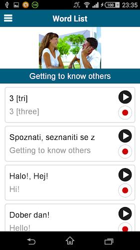 Learn Slovenian - 50 languages スクリーンショット 2