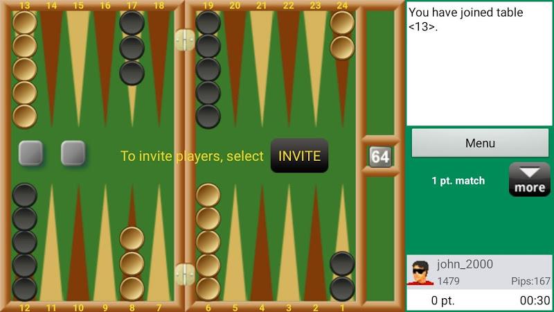 Backgammon Club Captura de tela 0