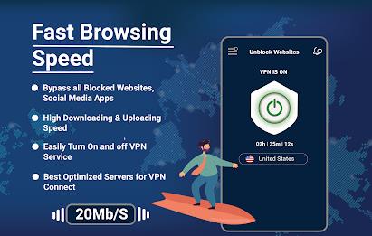 Secure VPN Proxy Server Site應用截圖第1張