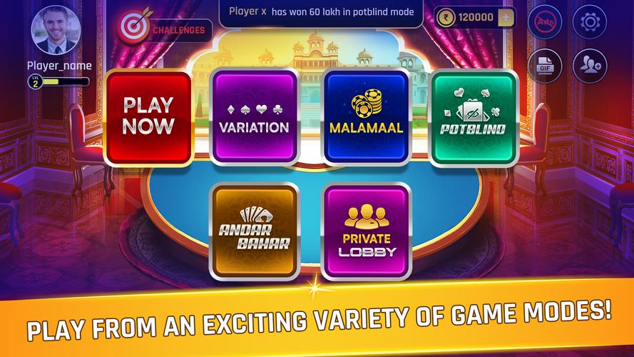 Teen Patti Malamaal Скриншот 2