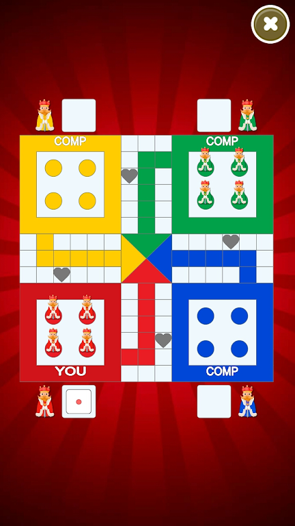 The king ludo Captura de pantalla 0