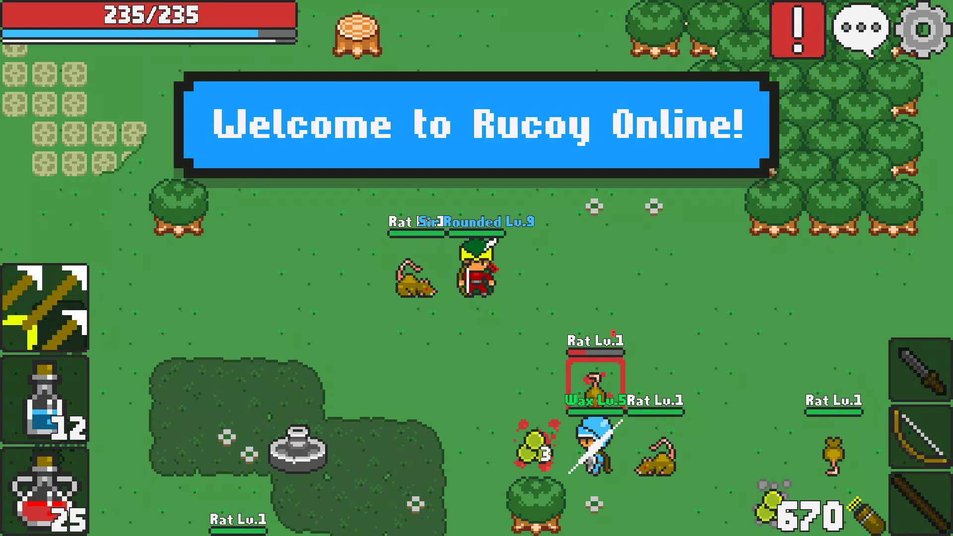 Rucoy Online - MMORPG MMO RPG स्क्रीनशॉट 0