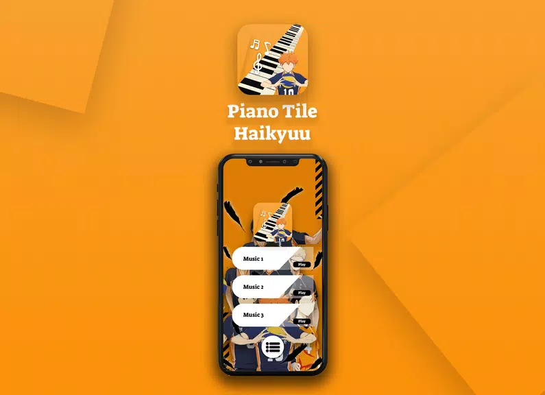 Game Haikyuu Piano Tiles Zrzut ekranu 1