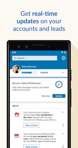 LinkedIn Sales Navigator Ảnh chụp màn hình 0