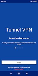 Schermata Tunnel VPN - Unlimited VPN 0