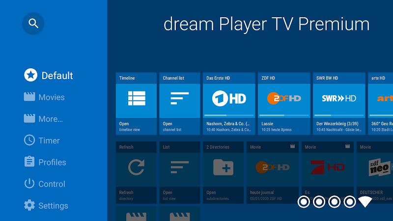 dream Player for Android TV ภาพหน้าจอ 1