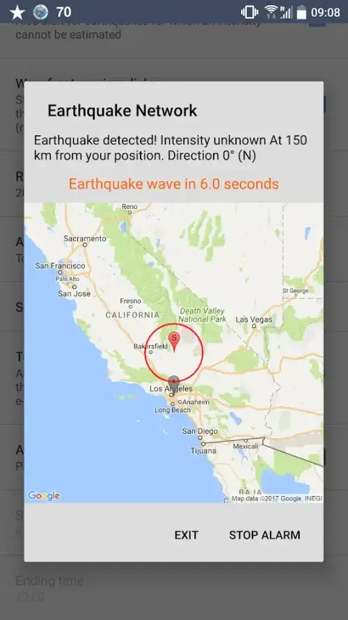 Earthquake Network PRO Screenshot 0