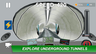 Hyperloop: train simulator ဖန်သားပြင်ဓာတ်ပုံ 1