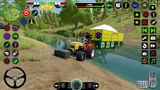 Tractor Game 3D Indian Tractor ဖန်သားပြင်ဓာတ်ပုံ 0