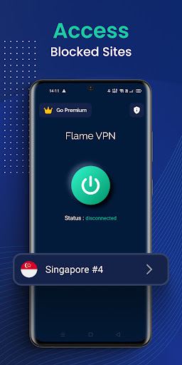 Flame VPN - Fast VPN Proxy স্ক্রিনশট 0