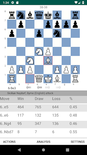 Schermata OpeningTree - Chess Openings 1