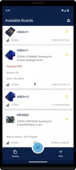 ST BLE Sensor স্ক্রিনশট 0