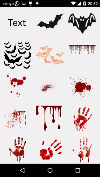 Halloween Photo stickers Screenshot 1