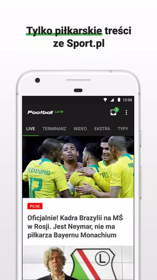 Football LIVE - wyniki na żywo應用截圖第0張