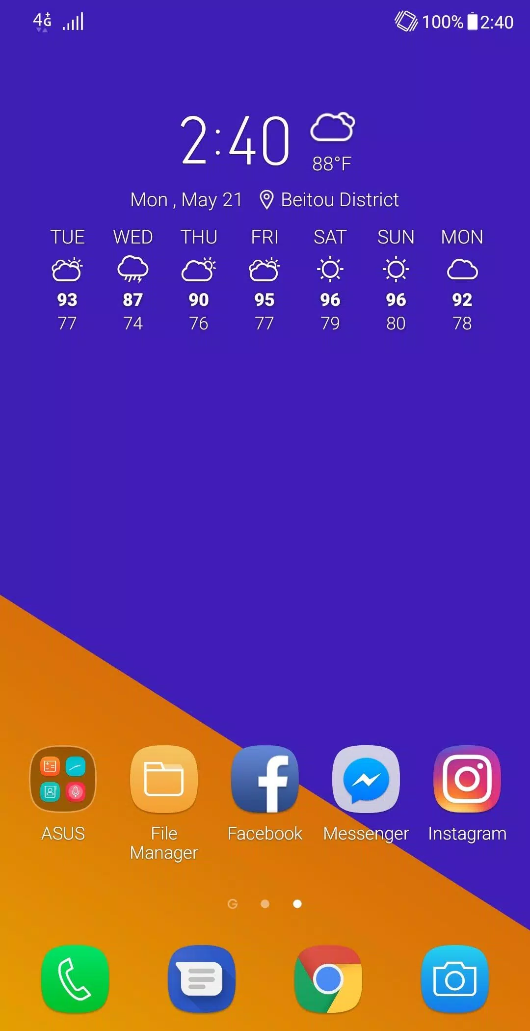 ASUS Weather Tangkapan skrin 3