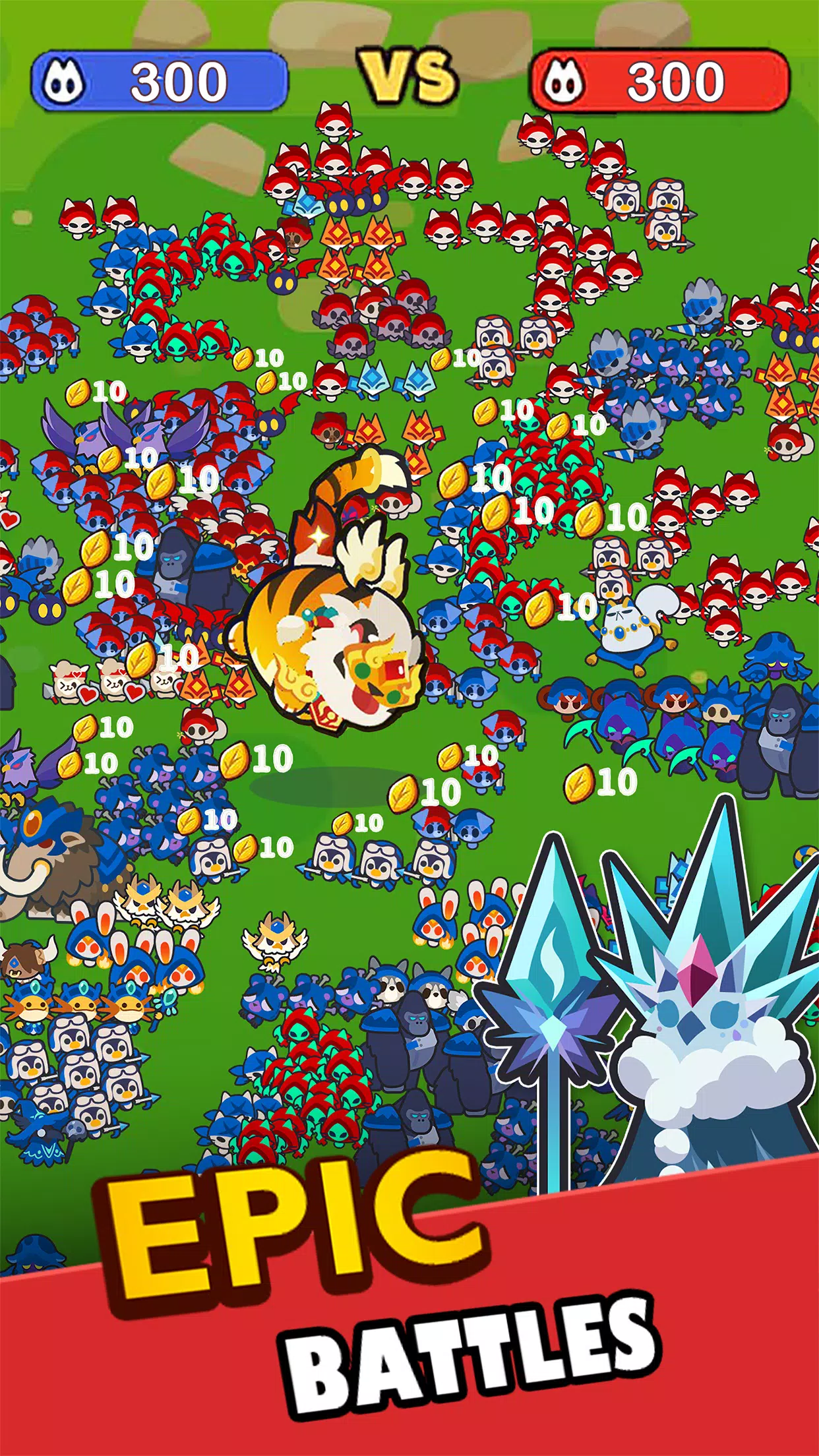 Tiny Animals War 스크린샷 1