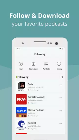 Schermata Podcast Player App - Podbean 3