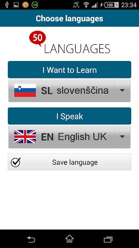 Learn Slovenian - 50 languages スクリーンショット 0