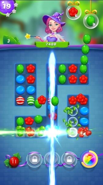 Schermata Candy Witch Match 3 Puzzle 3