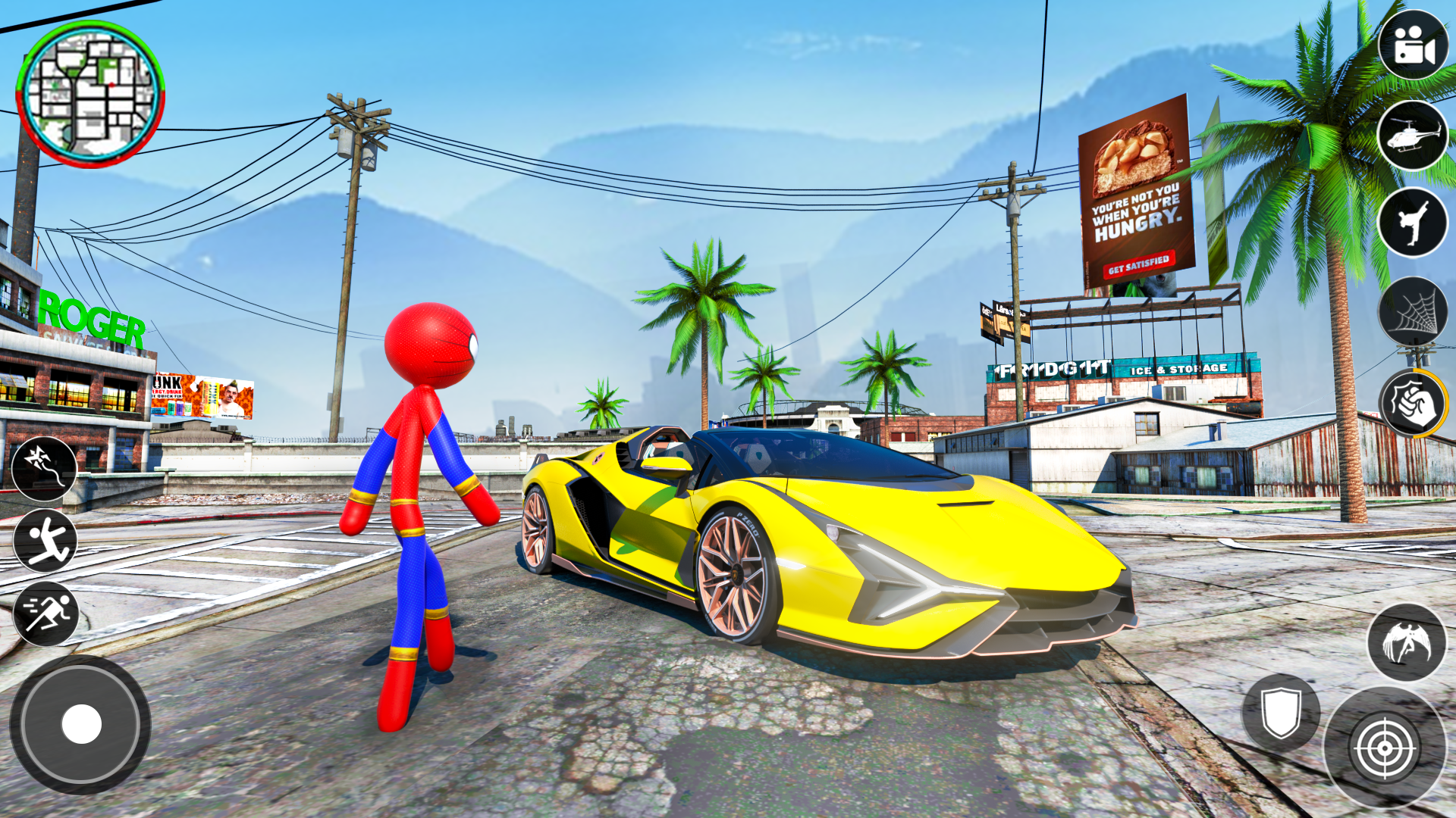 Spider Hero Man Game-Superhero स्क्रीनशॉट 2