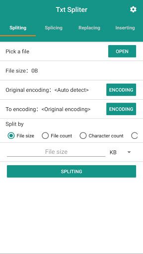 Txt Spliter Screenshot 0