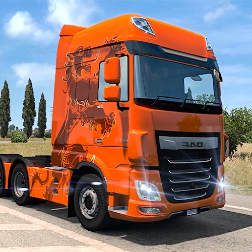 American Truck Driving Games Capture d'écran 0