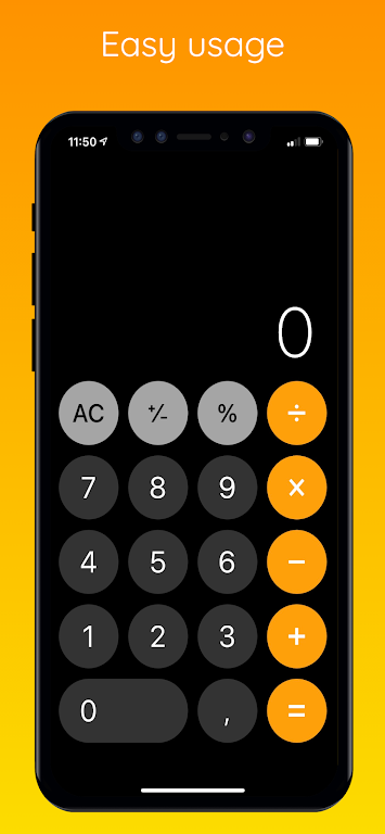 Calculator iOS 17 Screenshot 0