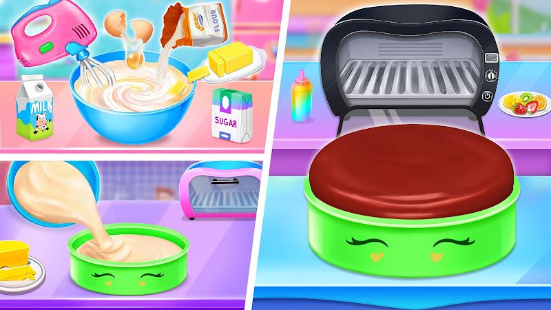 Ice cream Cake Maker Cake Game Tangkapan skrin 1