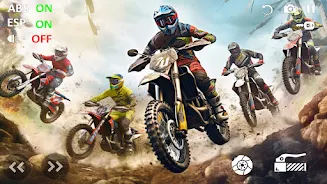 Motocross Beach Bike Games 3D 스크린샷 0