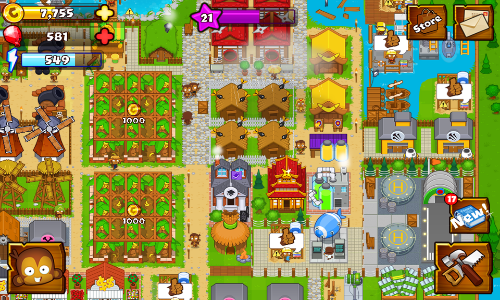 Schermata Bloons Monkey City Mod 0