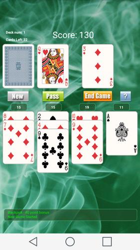 21 Solitaire Game Screenshot 0