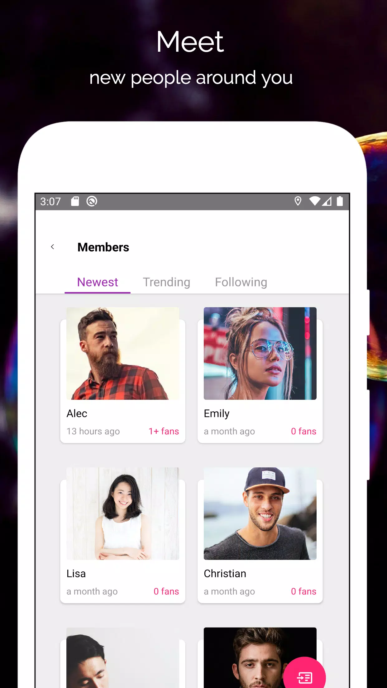 Holler Away: Mingle & Engage w應用截圖第2張