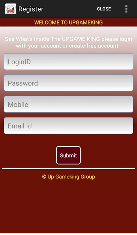 Schermata UPGameKing 2