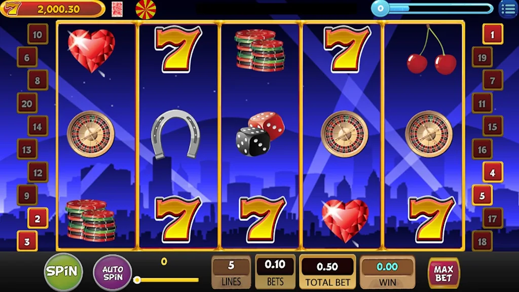 Texas Hold'em + Slot Machines 2 in 1 Captura de tela 1