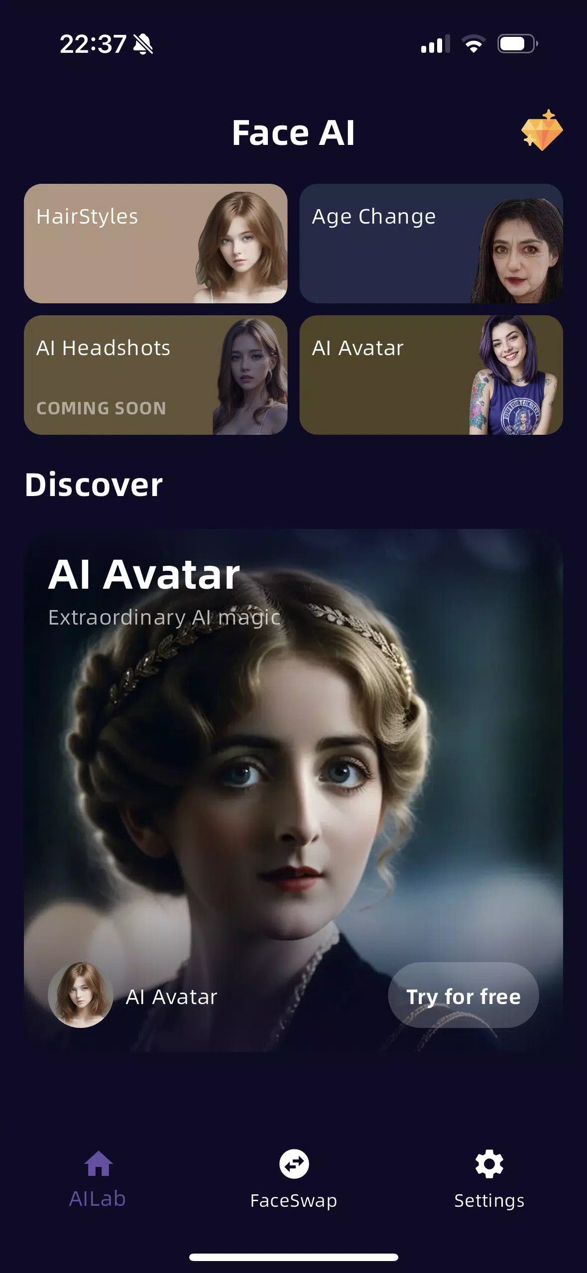 Face AI Ekran Görüntüsü 0