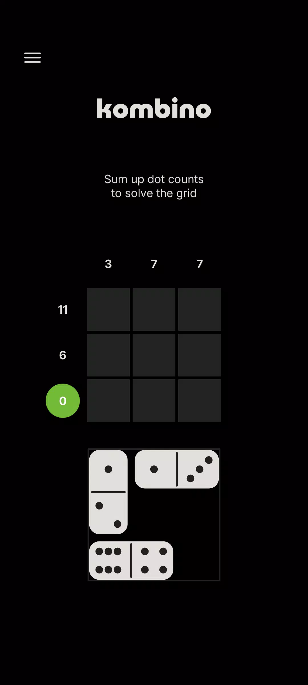 Schermata Kombino: Puzzle Dominoes 0