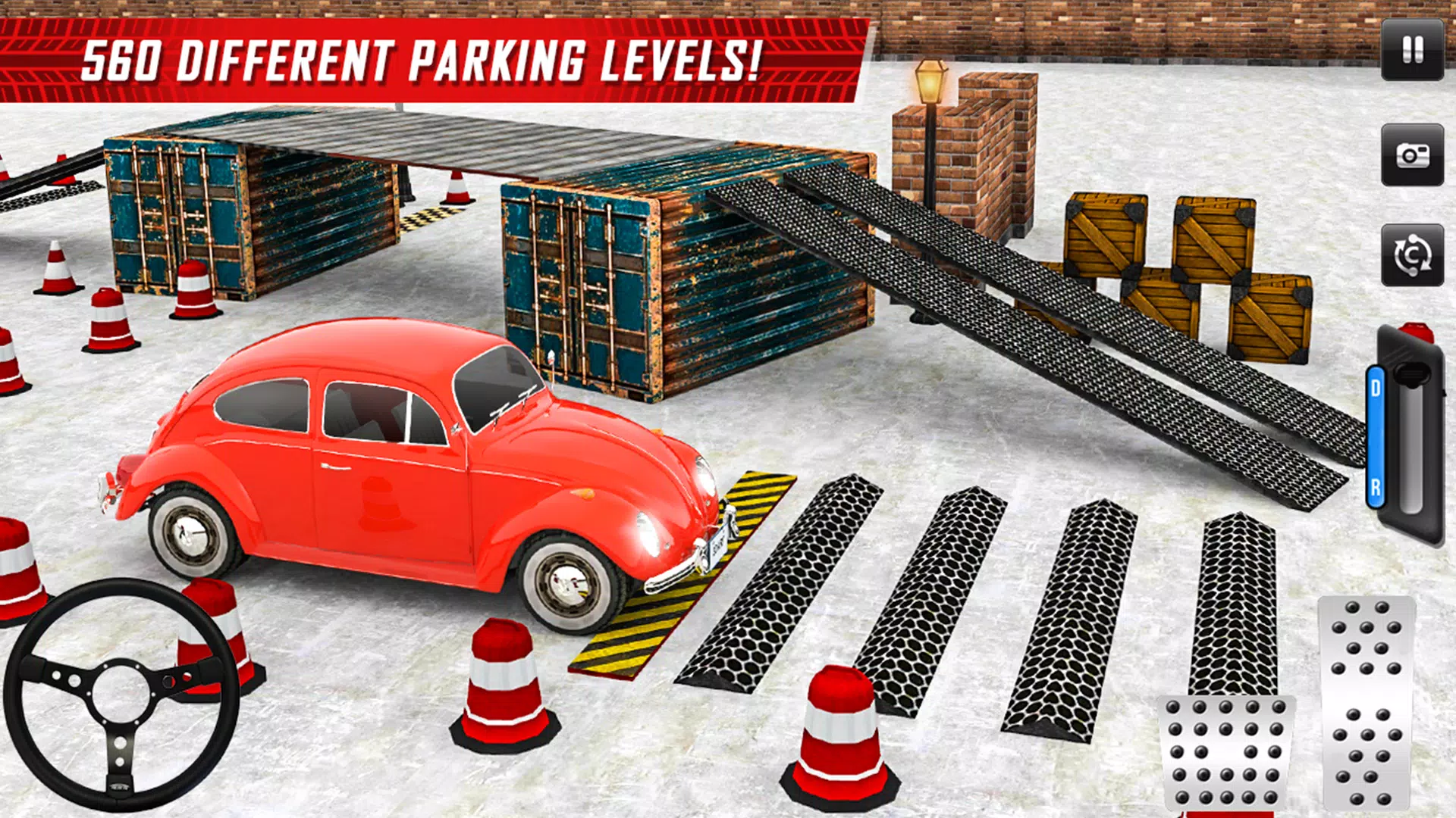 Classic Car Parking Скриншот 3