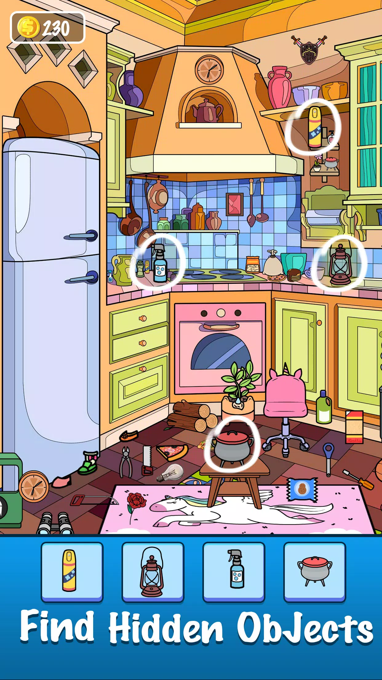 Find Tidy Hidden Objects Game Screenshot 0