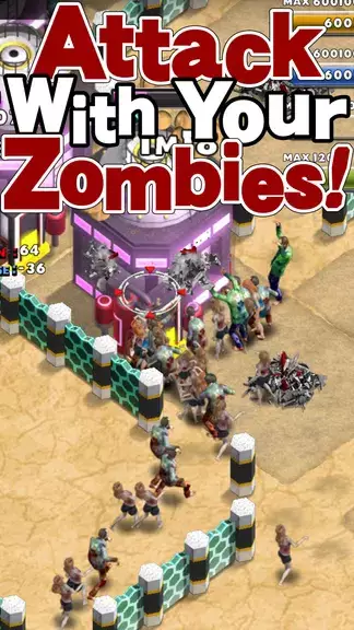 UNDEAD FACTORY -  Zombie game. ဖန်သားပြင်ဓာတ်ပုံ 3