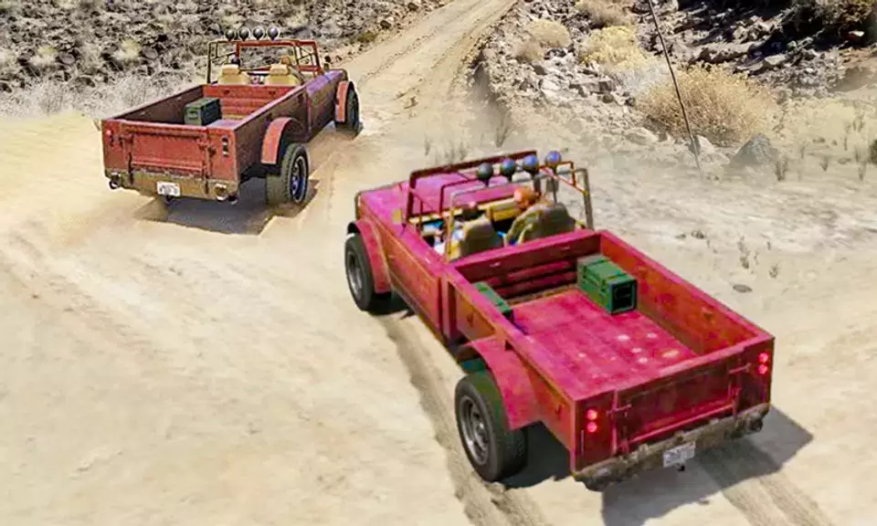 Offroad Pickup Truck Simulator Captura de tela 0