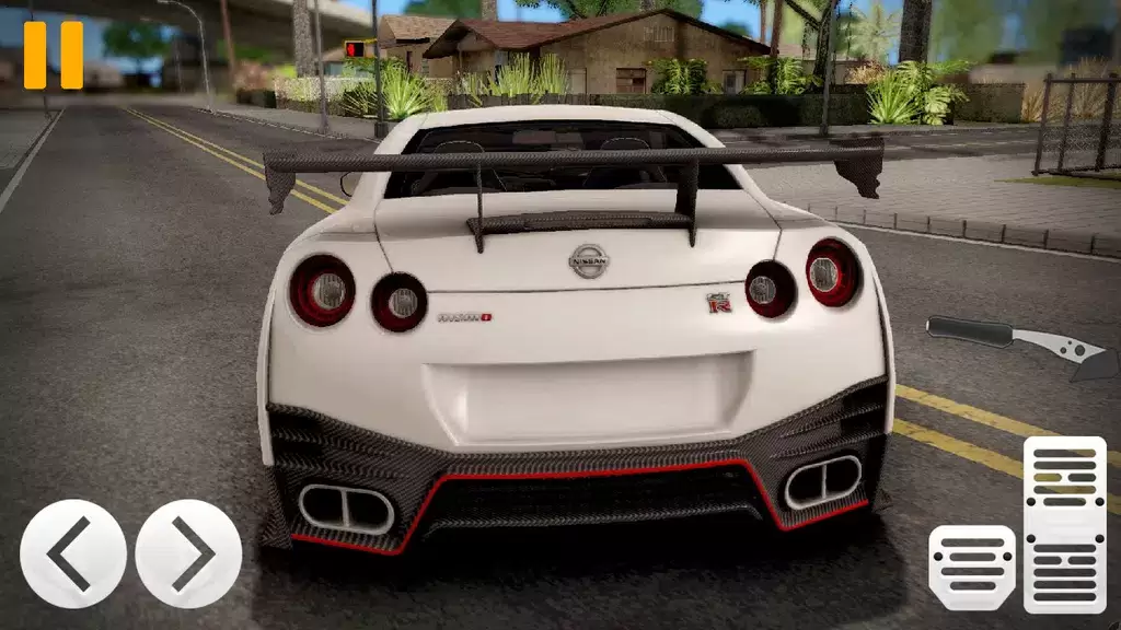 GTR: Nissan Car Driving Game Capture d'écran 1