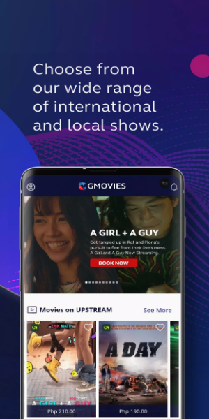 GMovies - Movie Ticketing App应用截图第1张