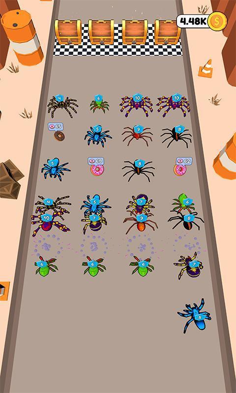 Merge Ants: Underground Battle Schermafbeelding 3