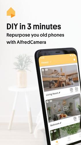 Schermata AlfredCamera Home Security app 0