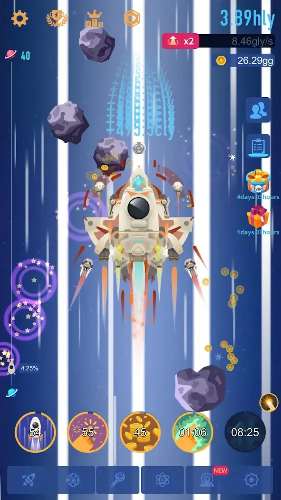 Space Colonizers Idle Clicker スクリーンショット 3