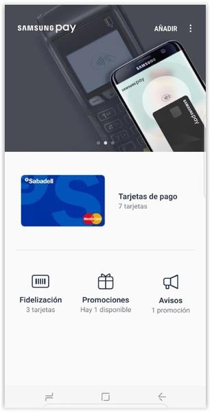 Samsung Pay Schermafbeelding 0