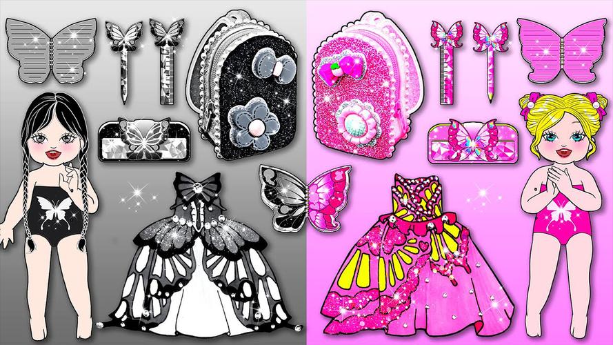 Paper Dolls Diary DIY Dress Up应用截图第3张