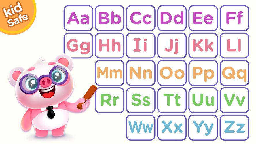 ABC Games: Tracing & phonics Ekran Görüntüsü 1