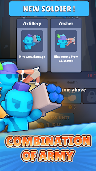 Army Clash Mod Captura de pantalla 1